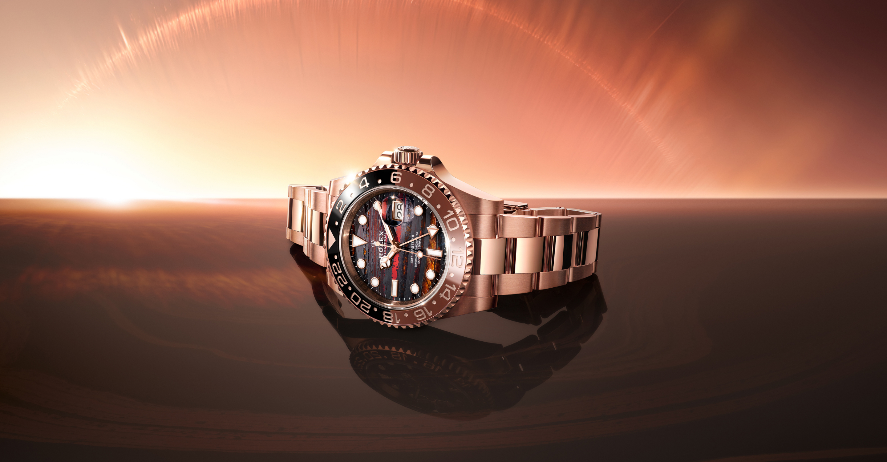 Image of Rolex GMT-Master 2 watch with exclusive dial