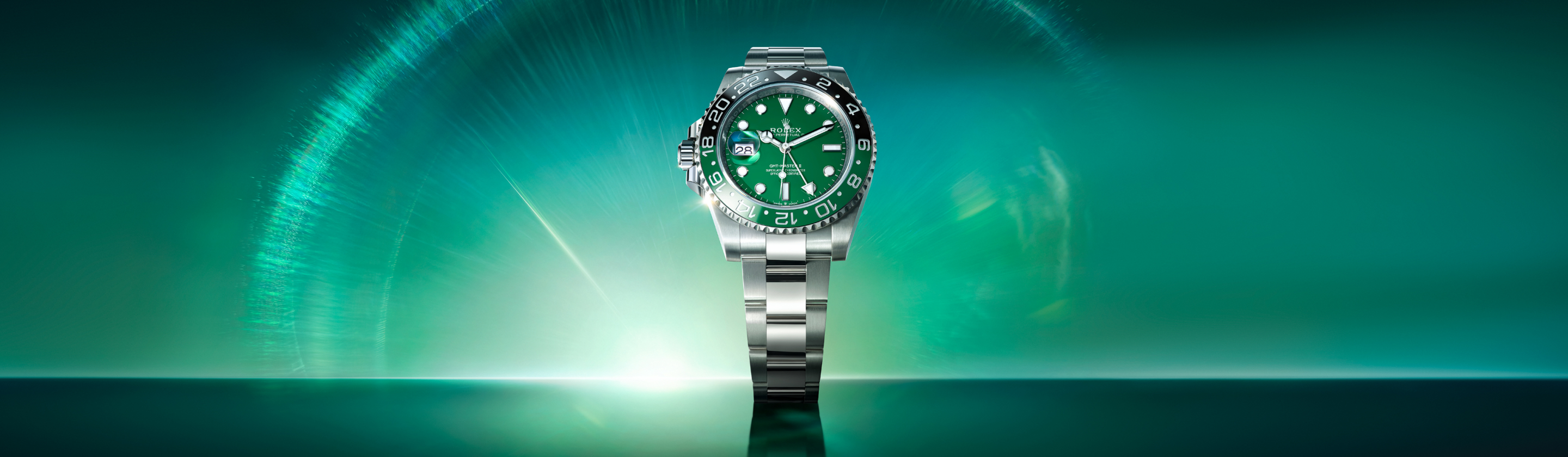 Rolex GMT-Master 2 watch banner