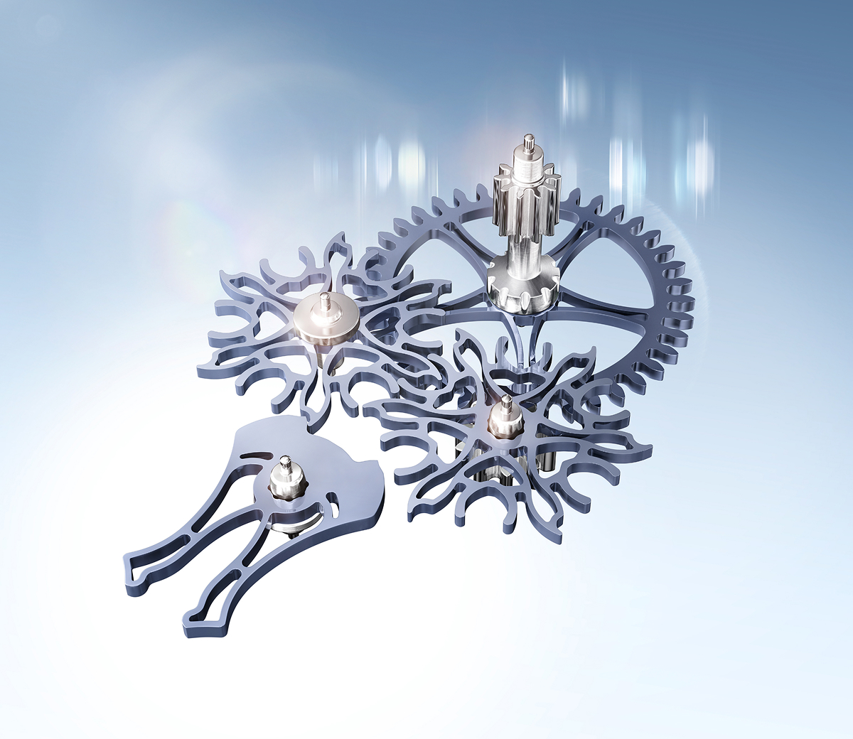 The Rolex dynapulse escapement
