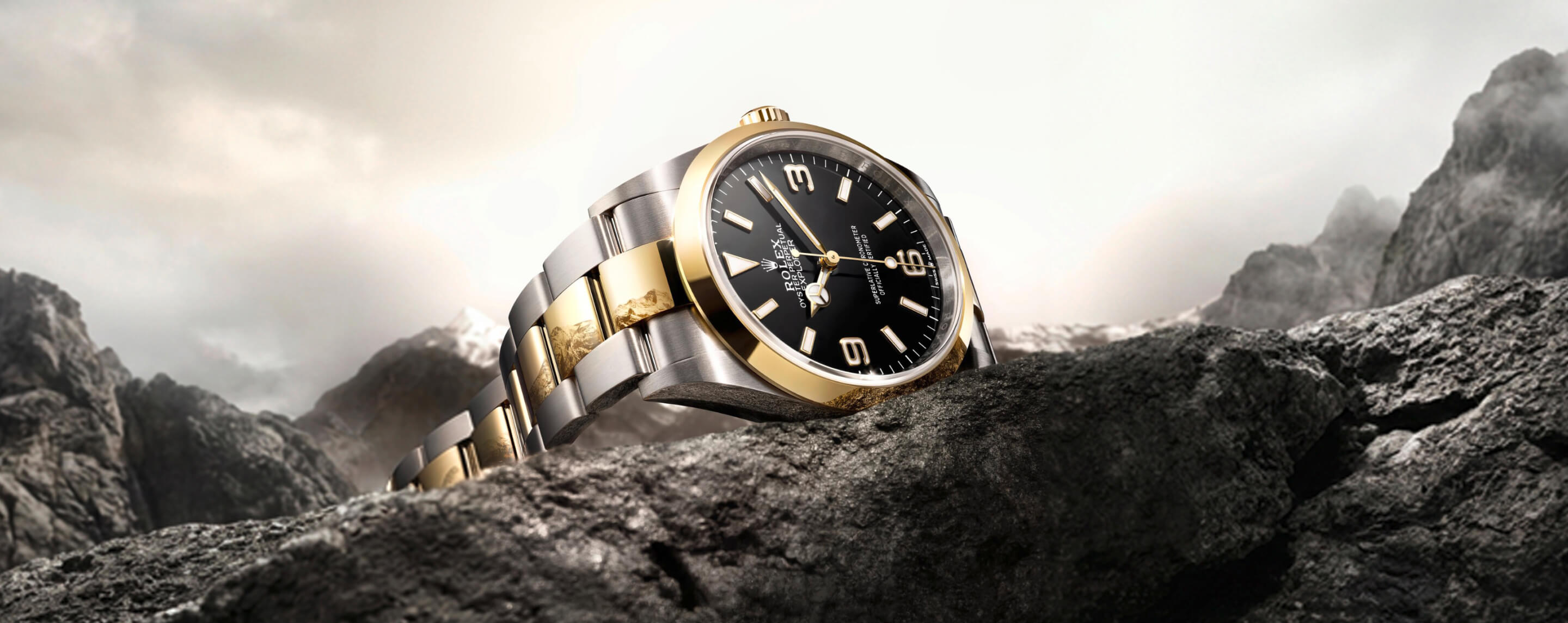 Rolex Explorer in snow