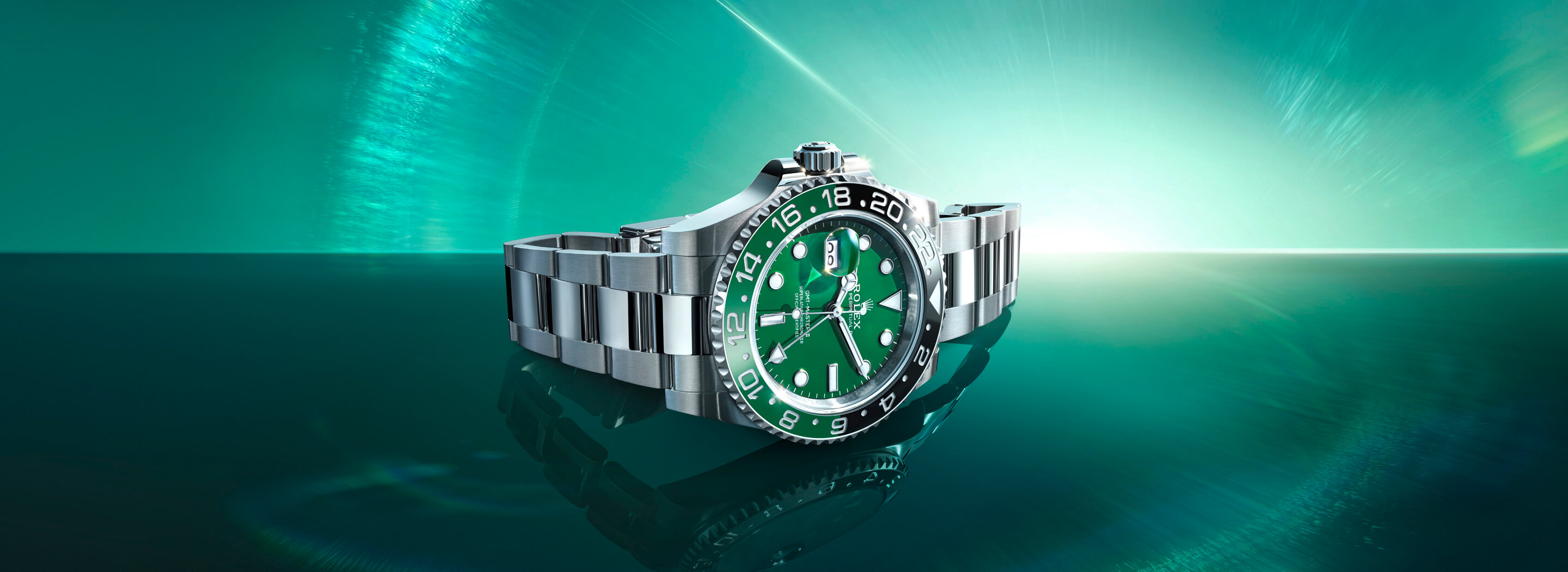 Rolex GMT-Master 2 watch banner