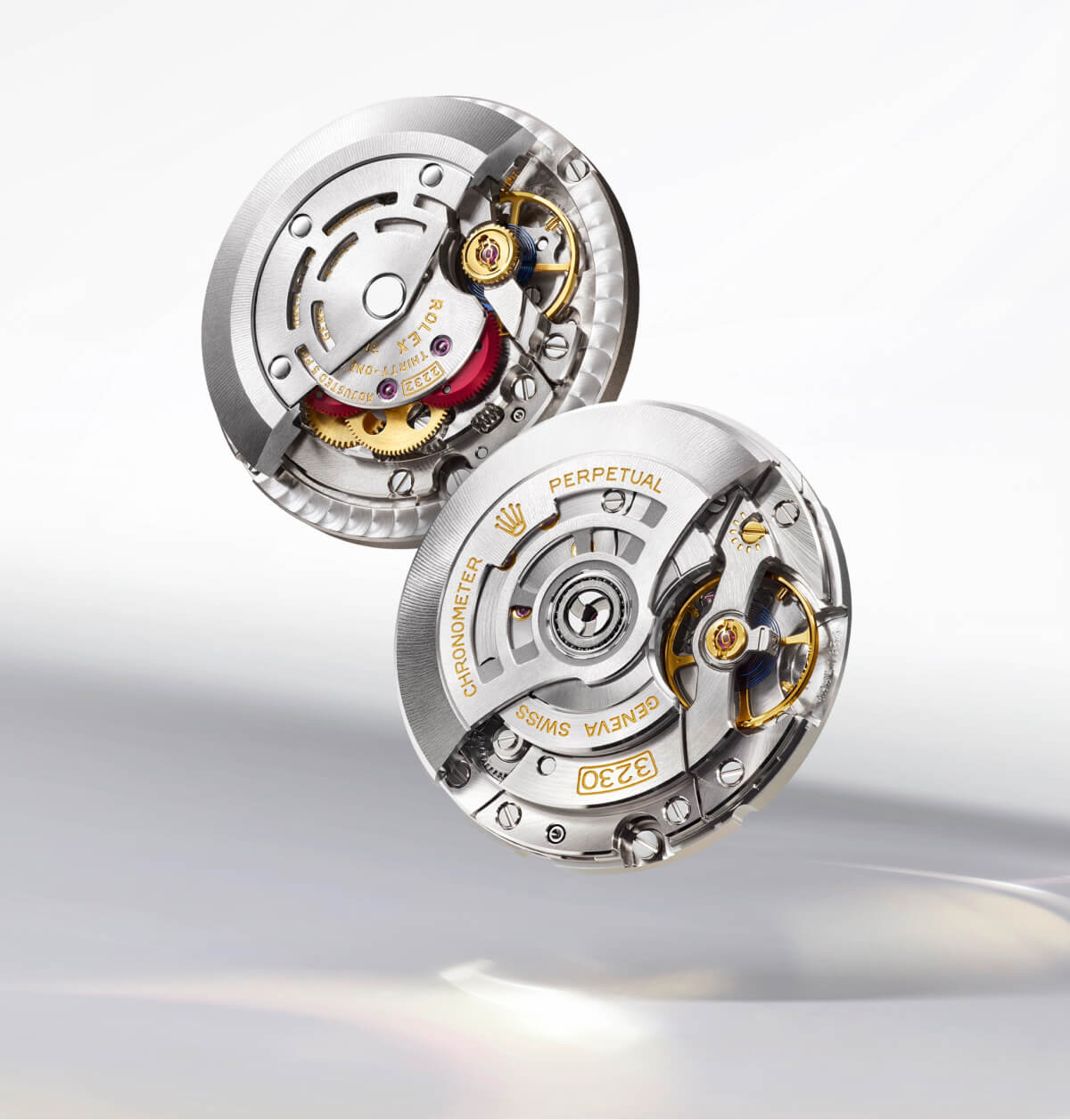 Split image of Rolex Oyster Perpetual watches