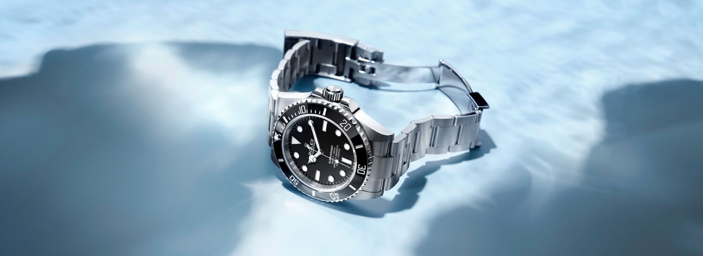 Rolex Submariner watch banner