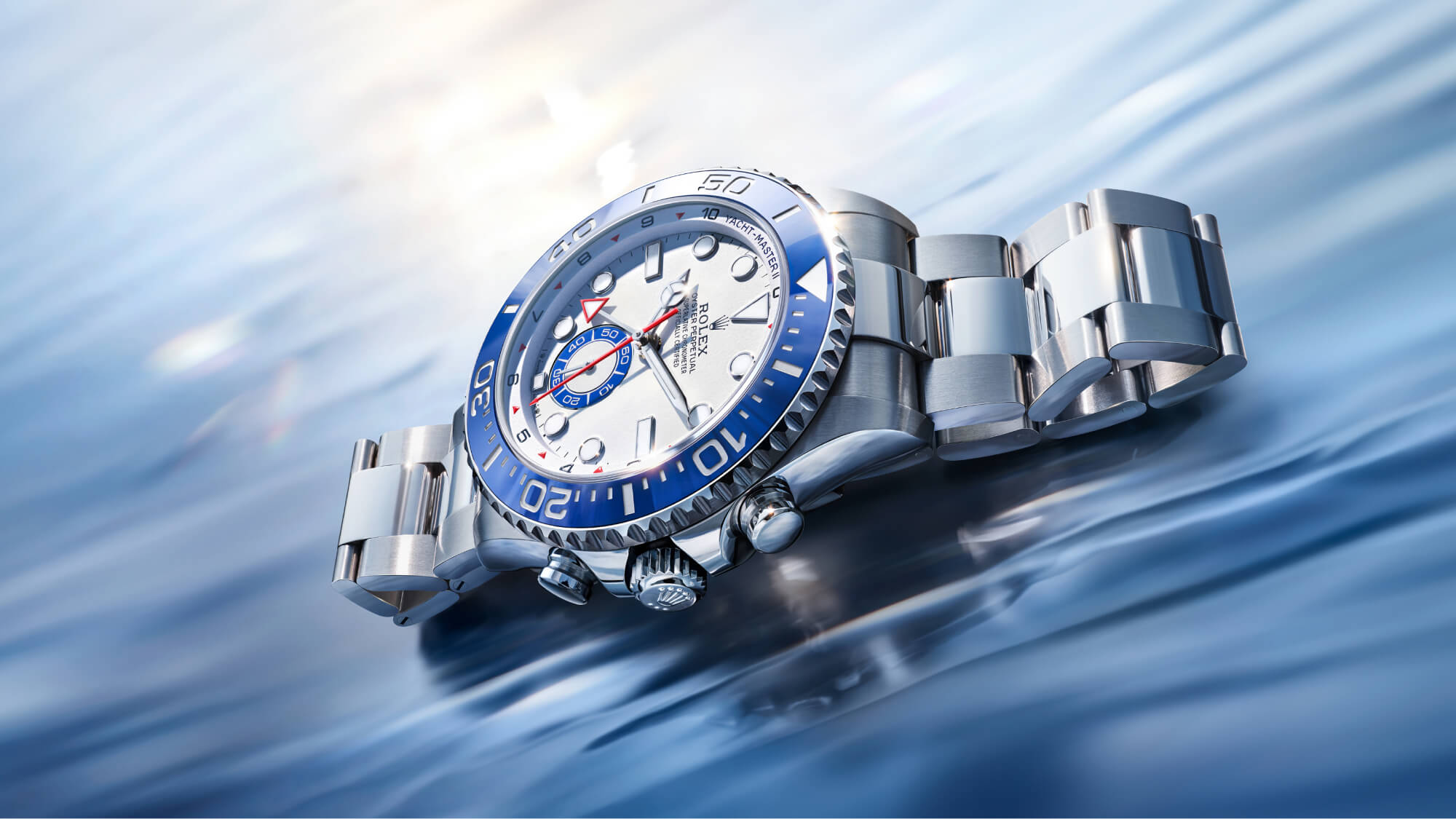 Split image of Rolex Yacht-Master 2 watch
