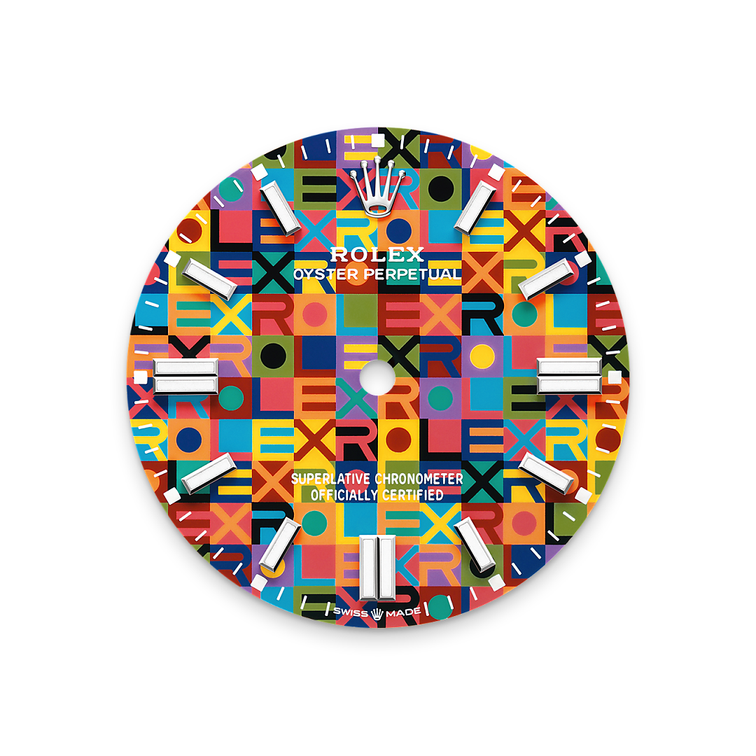 Rolex watch dial image