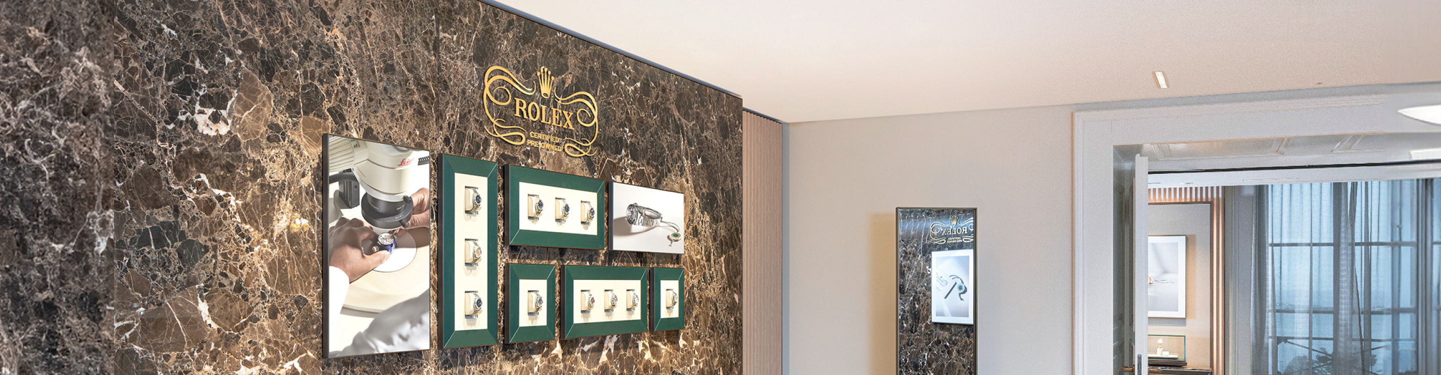 Rolex Certified Pre-Owned showroom