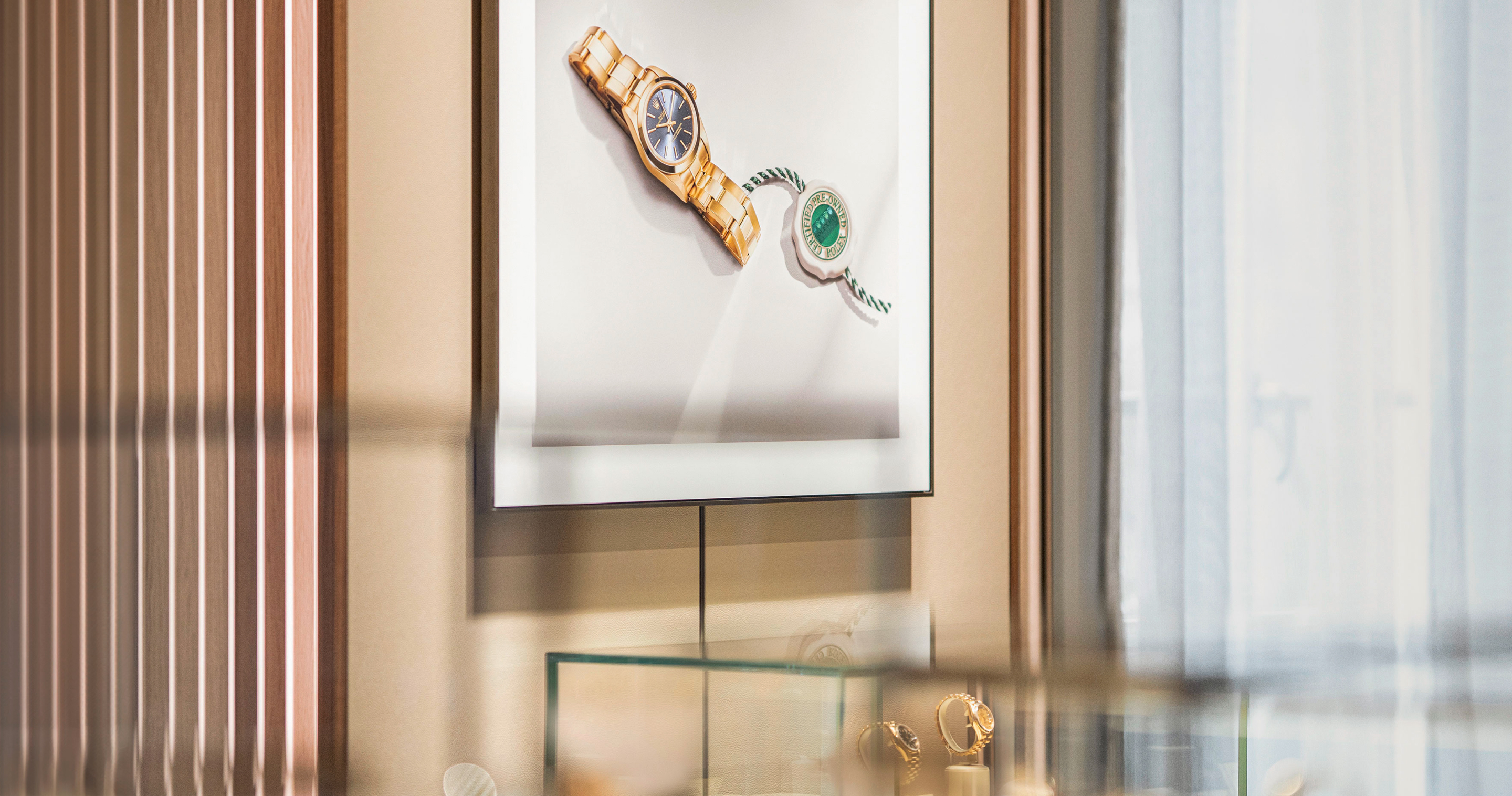 Rolex Certified Pre-Owned showroom