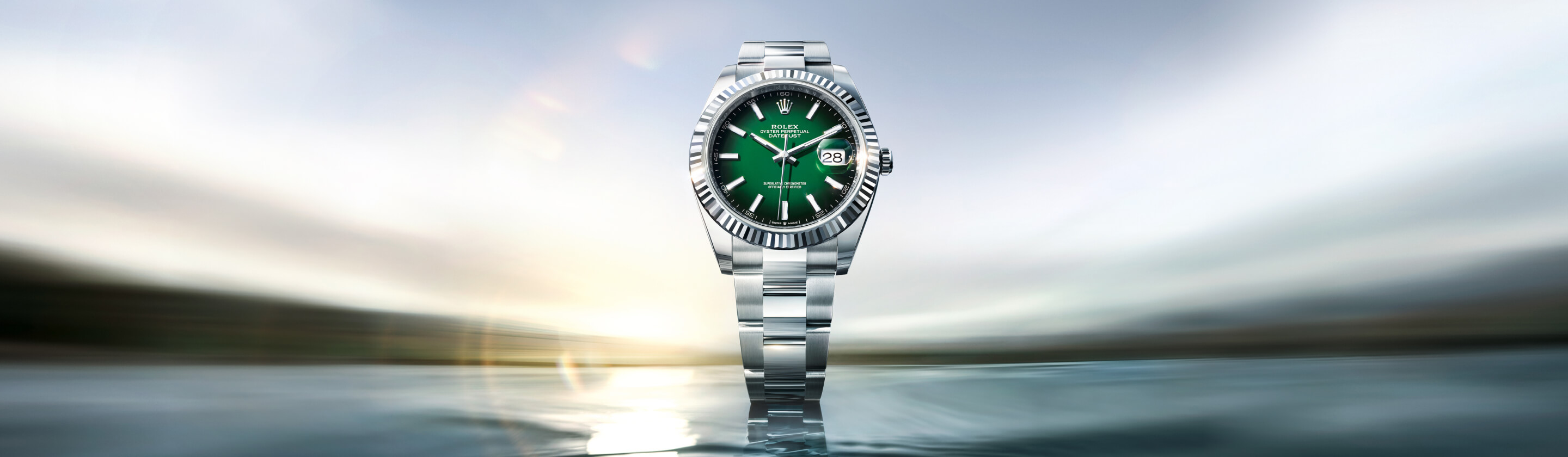 Rolex Datejust 41 watch banner