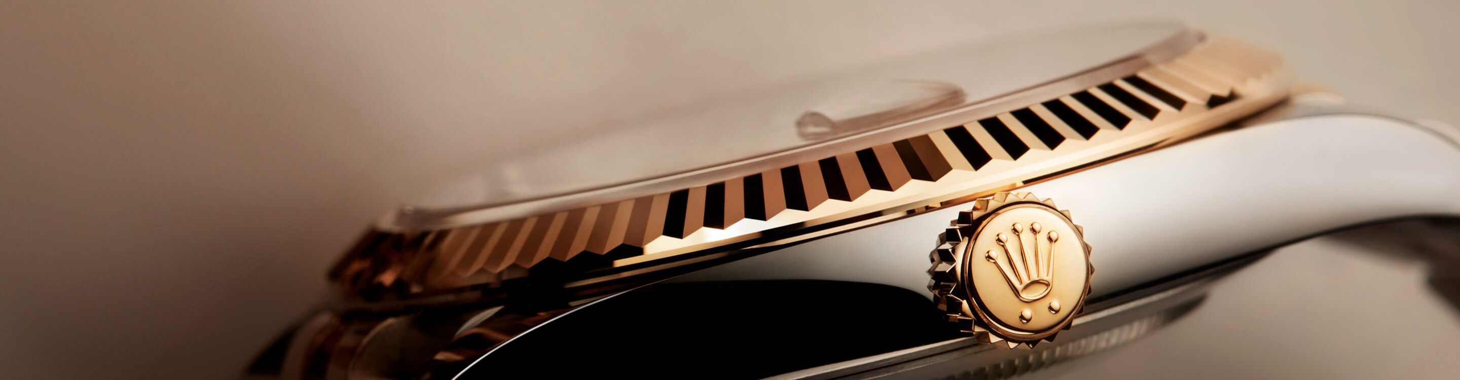 Profile of Rolex watch
