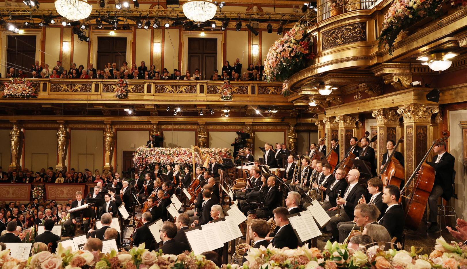 A side view of the Vienna Philharmonic
